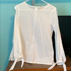 Small Jcrew white blouse